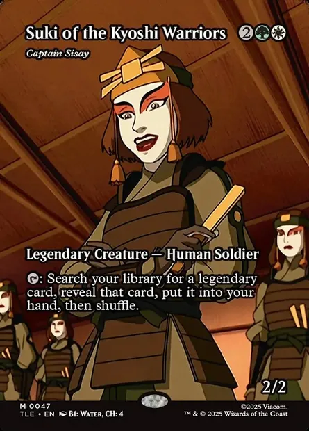 Captain Sisay, Magic card TLE 47 — Avatar: The Last Airbender Eternal set