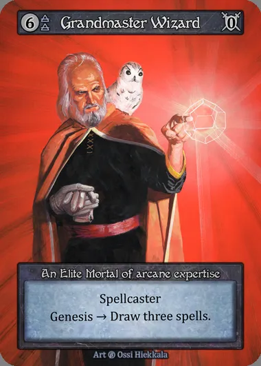Grandmaster Wizard, Sorcery card BET 072 — Beta set