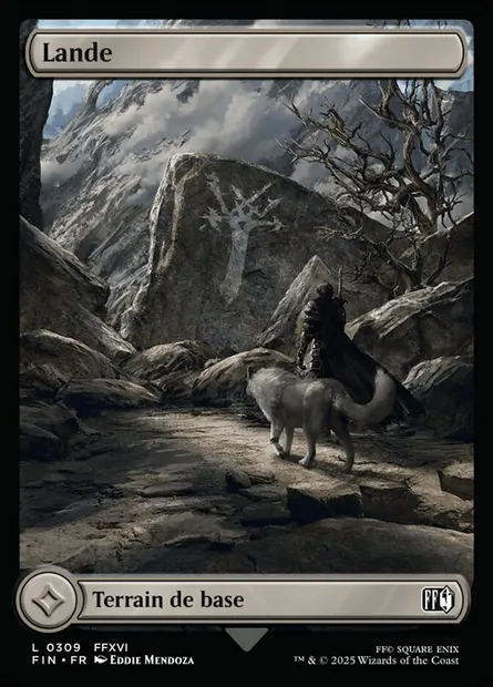 Lande, carte Magic FIN 309 — extension Final Fantasy