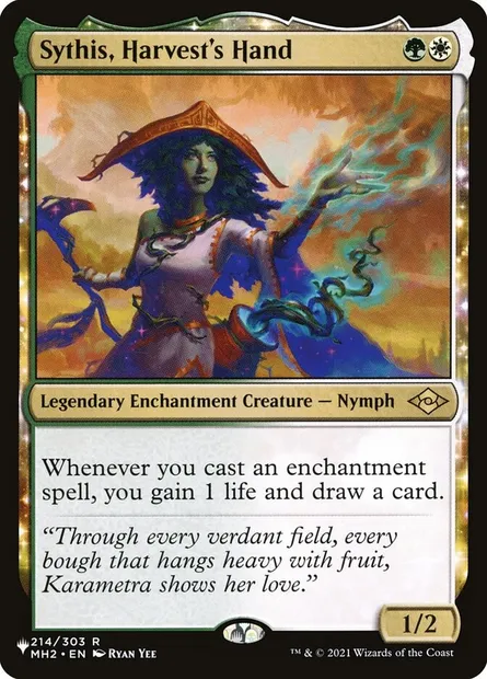 Sythis, Harvest's Hand, Magic card PLST MH2-214 — The List set