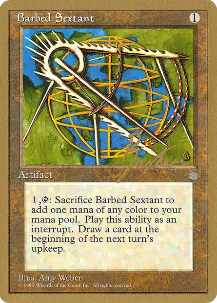 Barbed Sextant, Magic card PTC gb312 — Pro Tour Collector Set set