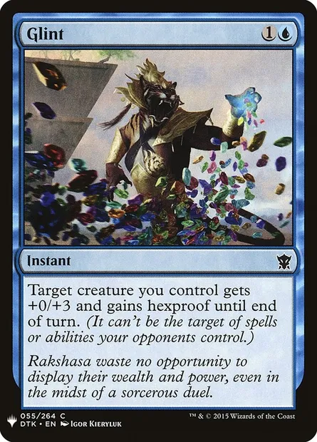 Glint, Magic card PLST DTK-55 — The List set
