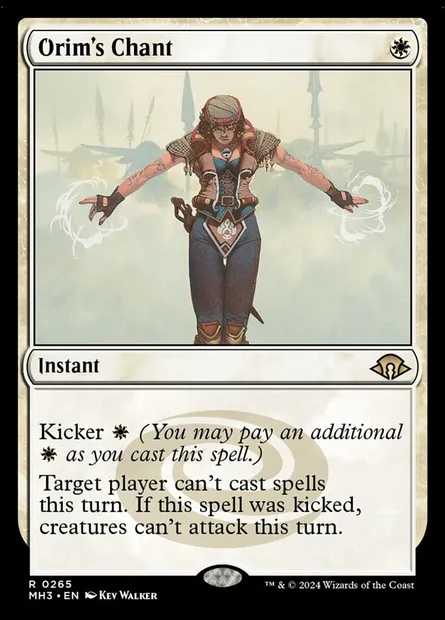 Orim's Chant, Magic card MH3 265 — Modern Horizons 3 set