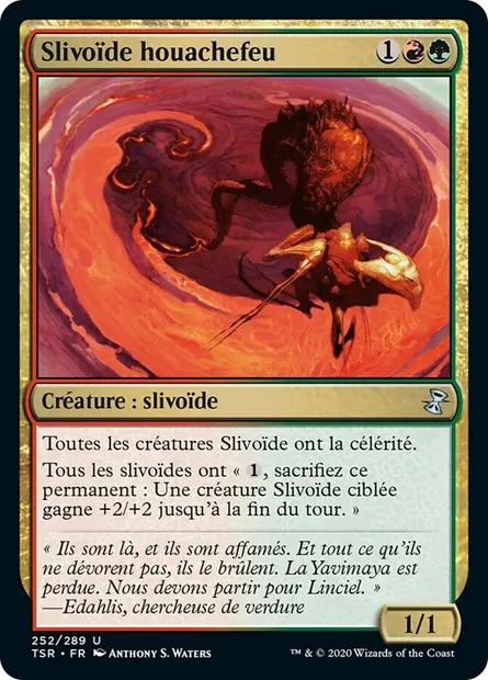 Slivoïde houachefeu, carte Magic TSR 252 — extension Spirale Temporelle Remastered