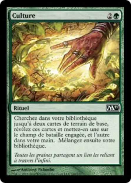 Culture, carte Magic M11 168 — extension Magic 2011