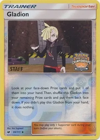 Gladio, carte Pokémon LGP 095-4 — extension League Promos