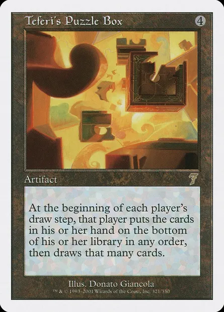 Teferi's Puzzle Box, Magic card 7ED 321 — Seventh Edition set
