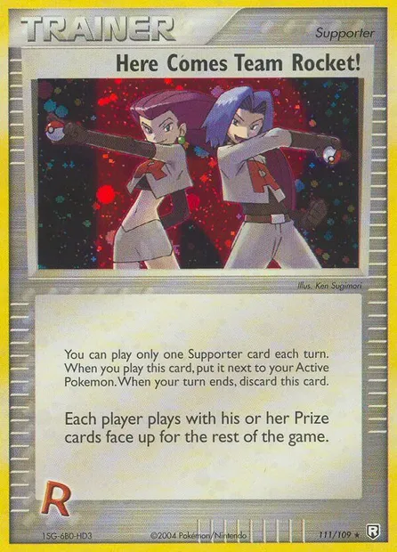 Here Comes Team Rocket!, Pokémon card TRR 111 — Team Rocket Returns set