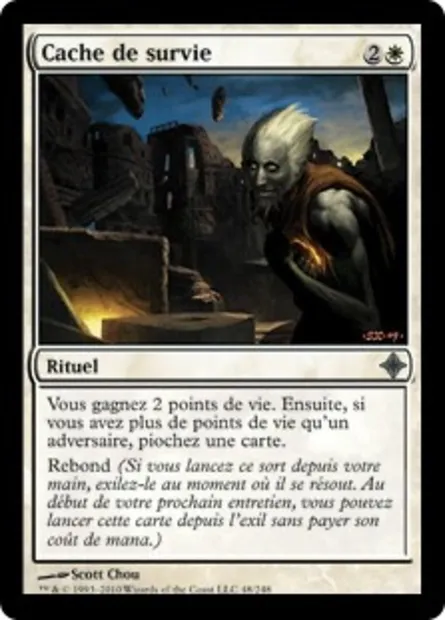 Cache de survie, carte Magic ROE 48 — extension L'ascension des Eldrazi