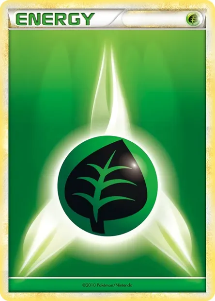 Énergie Plante, carte Pokémon LGP 2010-8 — extension League Promos