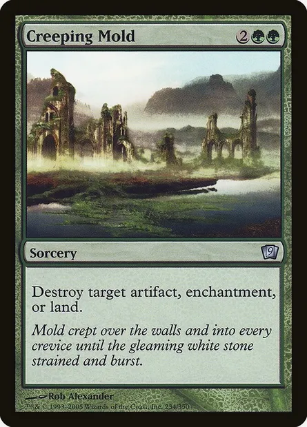 Creeping Mold, Magic card 9ED 234★ — Ninth Edition set