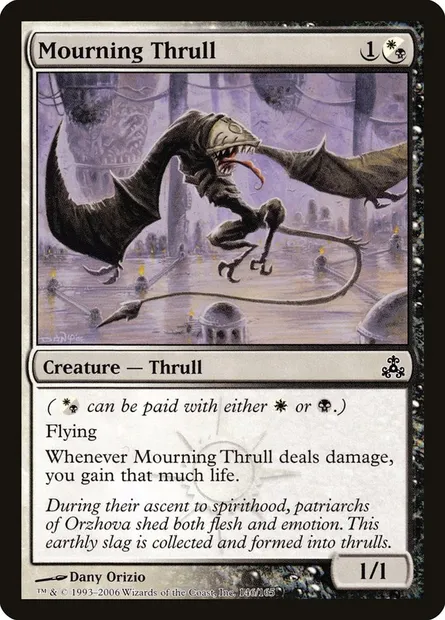 Mourning Thrull, Magic card GPT 146 — Guildpact set