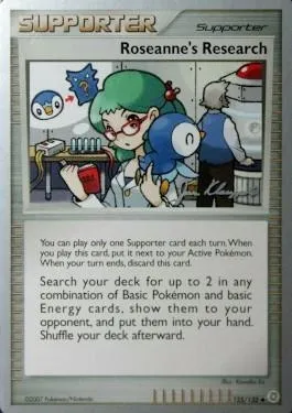 La recherche de Rose, carte Pokémon WCD08 125 — extension World Championship Decks 2008