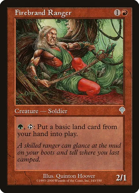Firebrand Ranger, Magic card INV 143 — Invasion set