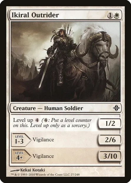 Ikiral Outrider, Magic card ROE 27 — Rise of the Eldrazi set