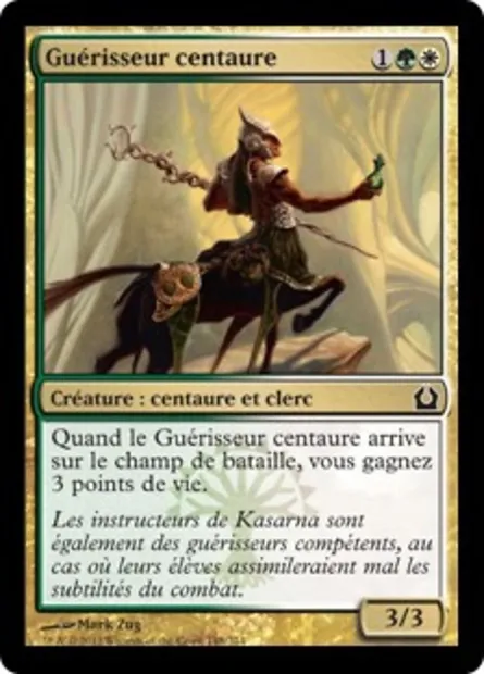 Guérisseur centaure, carte Magic RTR 148 — extension Retour à Ravnica