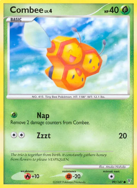 Combee, Pokémon card SV 99 — Supreme Victors set