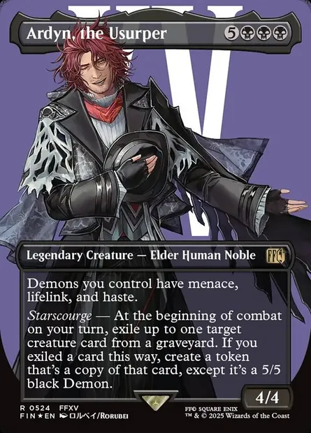 Ardyn, the Usurper, Magic card FIN 524 — Final Fantasy set