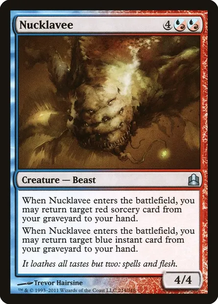 Nucklavee, Magic card CMD 214 — Commander 2011 set
