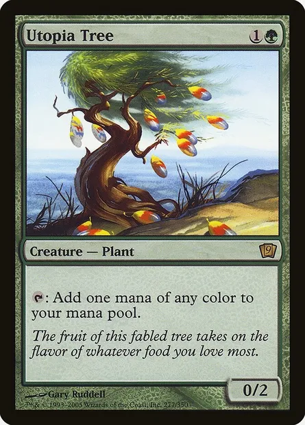 Utopia Tree, Magic card 9ED 277★ — Ninth Edition set