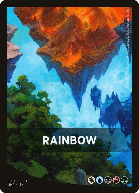 Rainbow, carte Magic FJMP 30 — extension Jumpstart Front Cards