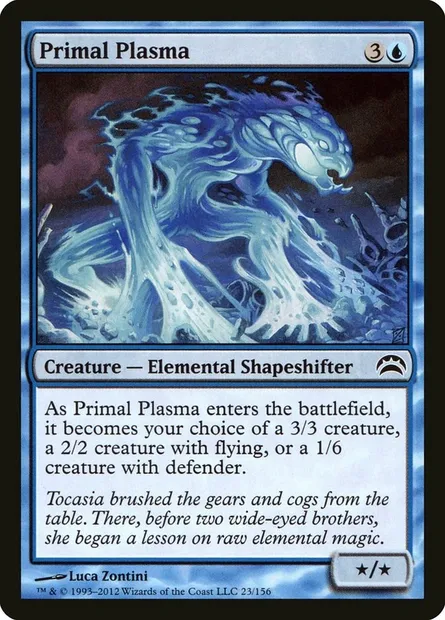 Primal Plasma, Magic card PC2 23 — Planechase 2012 set