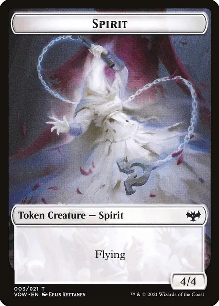 Spirit, Magic card TVOW 3 — Innistrad: Crimson Vow Tokens set