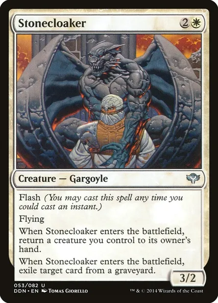 Stonecloaker, Magic card DDN 53 — Duel Decks: Speed vs. Cunning set