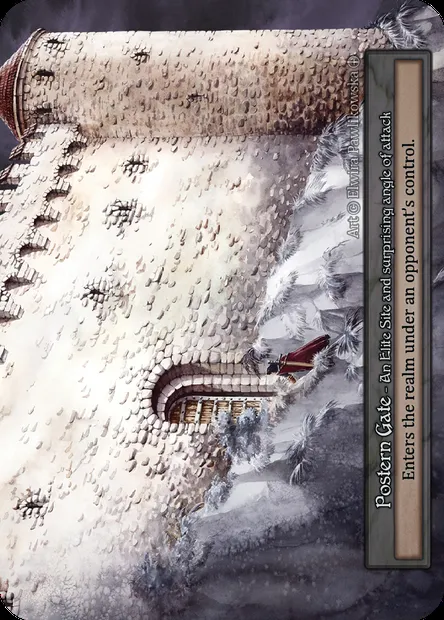 Postern Gate, Sorcery card ATH 216 — Arthurian Legends set