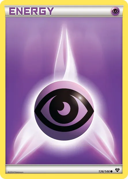 Psychic Energy, Pokémon card XY 136 — XY set