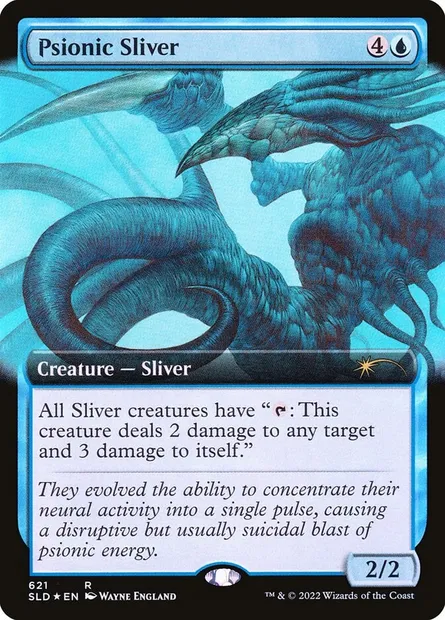 Psionic Sliver, Magic card SLD 621 — Secret Lair Drop set