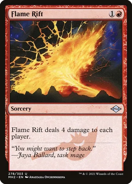 Flame Rift, Magic card MH2 278 — Modern Horizons 2 set