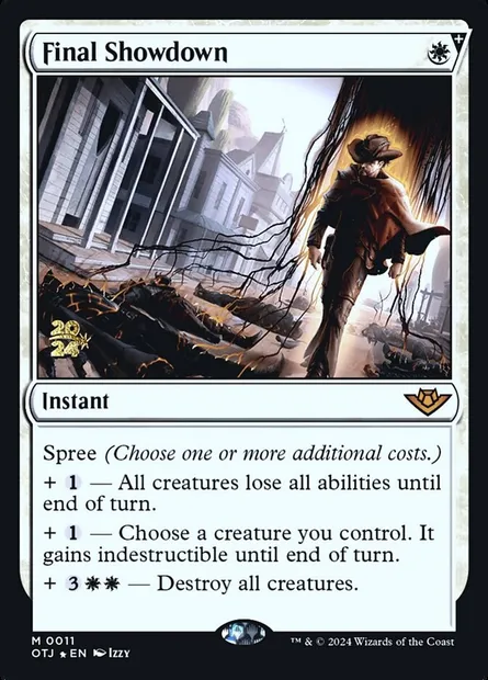 Final Showdown, Magic card POTJ 11s — Outlaws of Thunder Junction Promos set