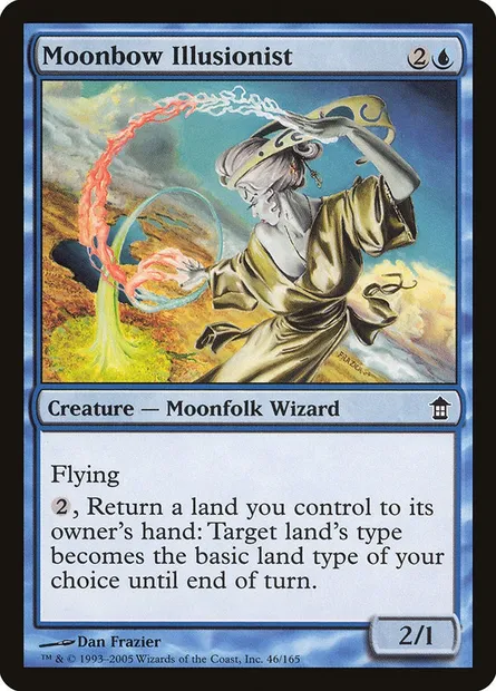 Moonbow Illusionist, Magic card SOK 46 — Saviors of Kamigawa set