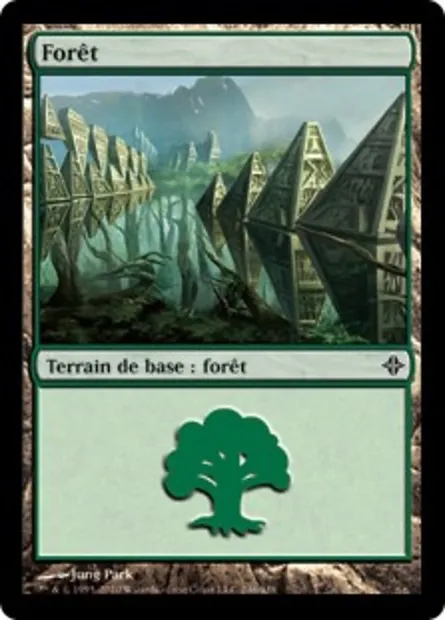 Forêt, carte Magic ROE 246 — extension L'ascension des Eldrazi