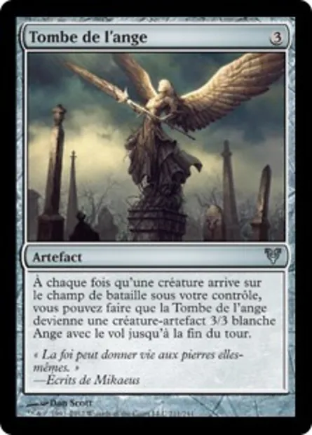 Tombe de l'ange, carte Magic AVR 211 — extension Avacyn ressuscitée