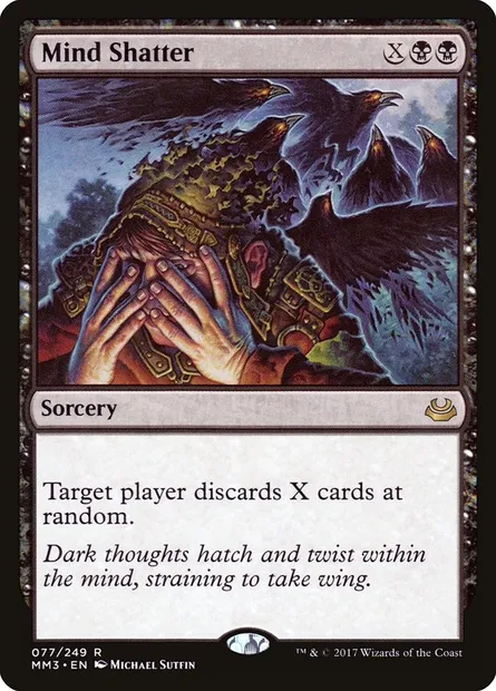 Mind Shatter, Magic card MM3 77 — Modern Masters 2017 set