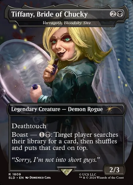 Varragoth, Bloodsky Sire, Magic card SLD 1809 — Secret Lair Drop set