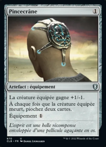 Pincecrâne, carte Magic CLB 870 — extension Commander Légendes : la bataille de la Porte de Baldur