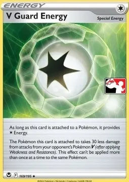 Énergie Garde V, carte Pokémon PPS 169-3 — extension Play! Pokémon Prize Pack Series