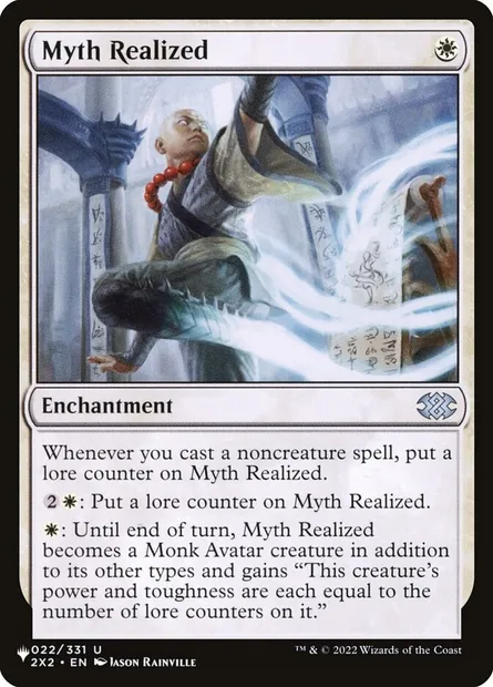Myth Realized, Magic card PLST 2X2-22 — The List set