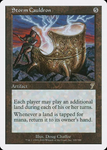 Storm Cauldron, Magic card 7ED 320 — Seventh Edition set