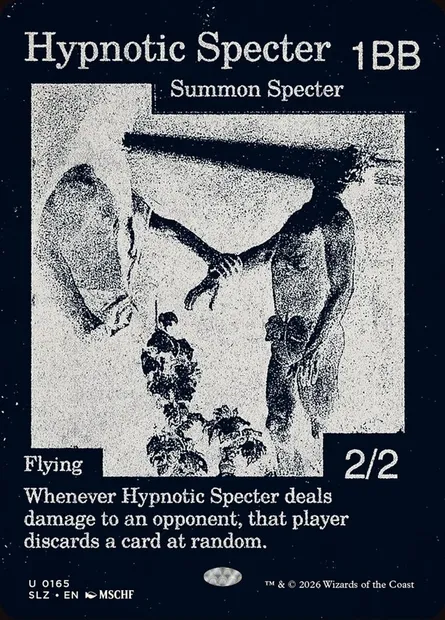 Hypnotic Specter, Magic card SLZ 165 — The Zeta Set set