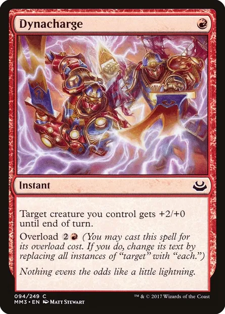 Dynacharge, Magic card MM3 94 — Modern Masters 2017 set