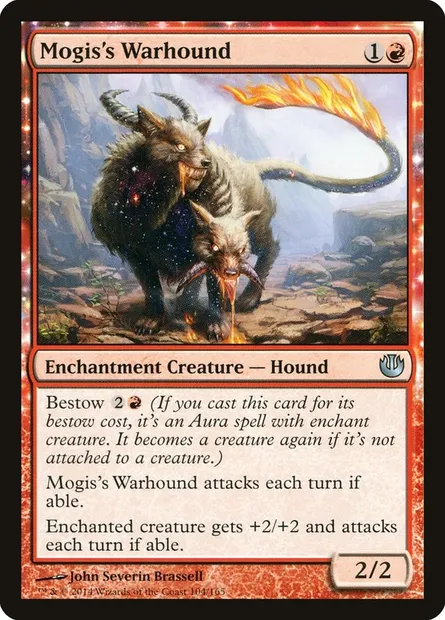 Mogis's Warhound, Magic card JOU 104 — Journey into Nyx set