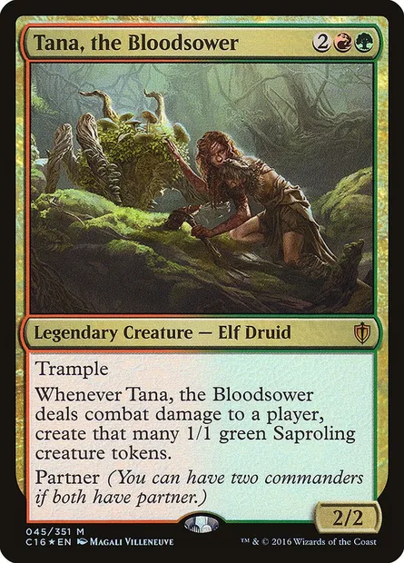 Tana, the Bloodsower, Magic card C16 45 — Commander 2016 set