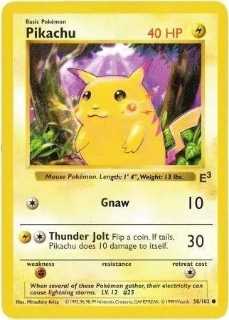 Pikachu, Pokémon card PR 058-2 — Assorted Promos set