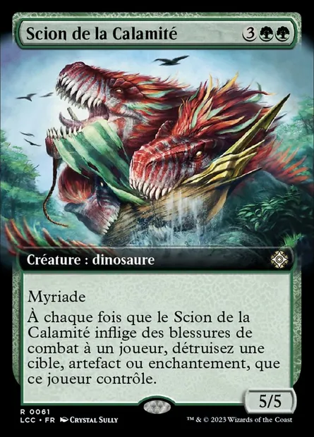 Scion de la Calamité, carte Magic LCC 61 — extension The Lost Caverns of Ixalan Commander