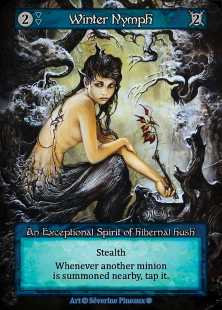 Winter Nymph, carte Sorcery GOT 201 — extension Gothic