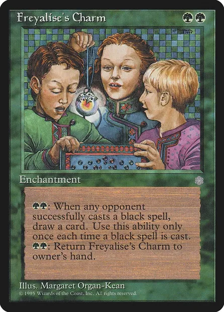 Freyalise's Charm, Magic card ICE 240 — Ice Age set